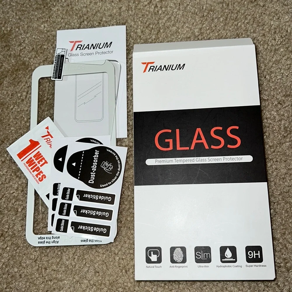 iPhone X/XS Tempered Glass Screen Protector (1)